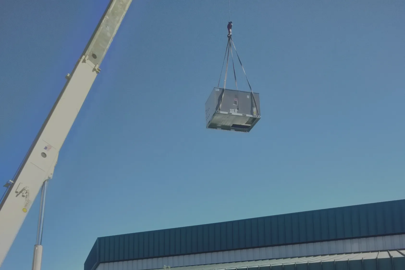 HVAC technician at work